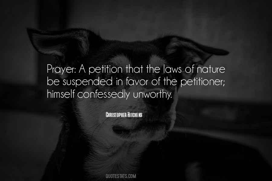 Petitioner's Quotes #947389