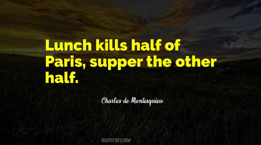 Quotes About Supper #1240697