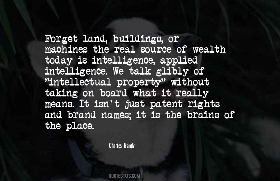 Quotes About Intellectual Property Rights #1742480