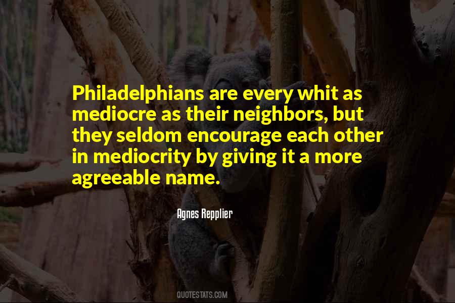 Philadelphians Quotes #1698088