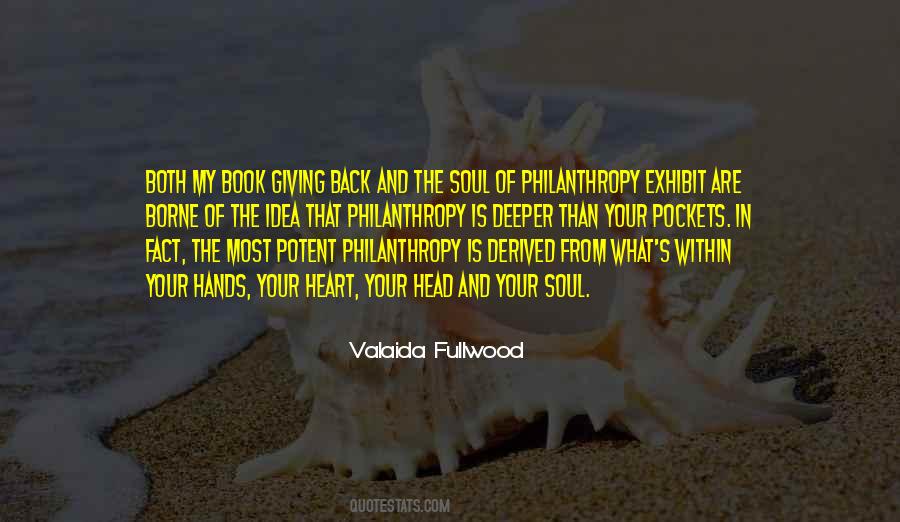Philanthropy's Quotes #1847108
