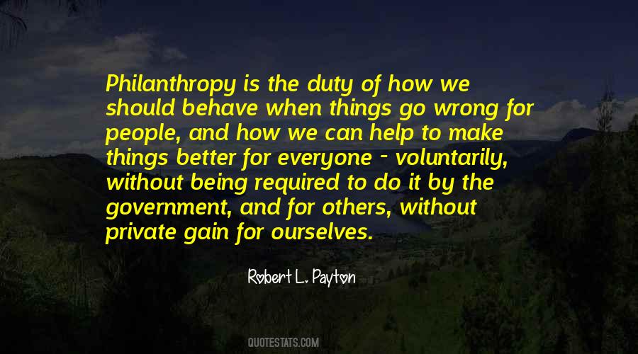 Philanthropy's Quotes #303942