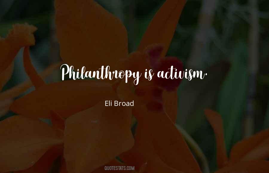 Philanthropy's Quotes #399437