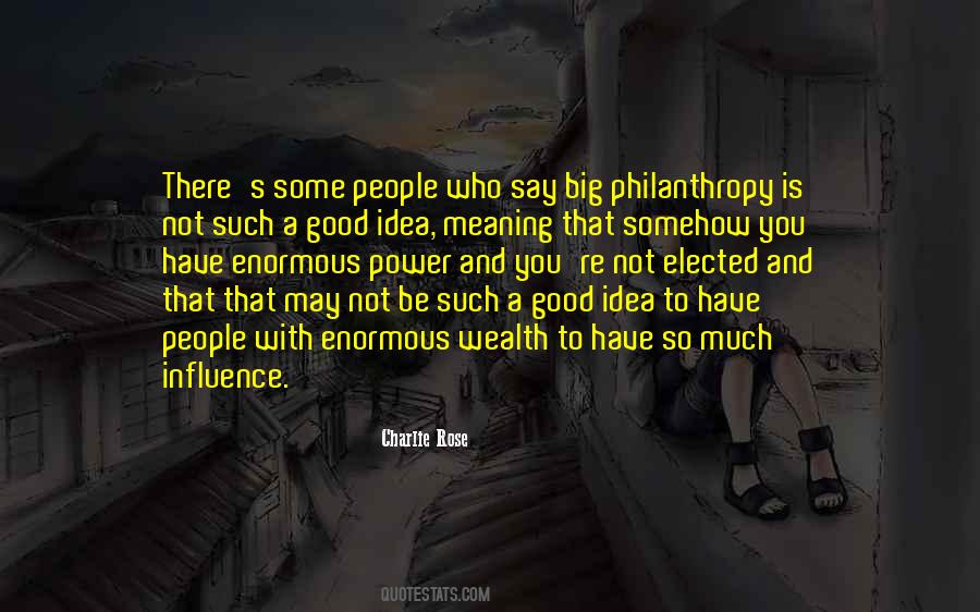 Philanthropy's Quotes #669898