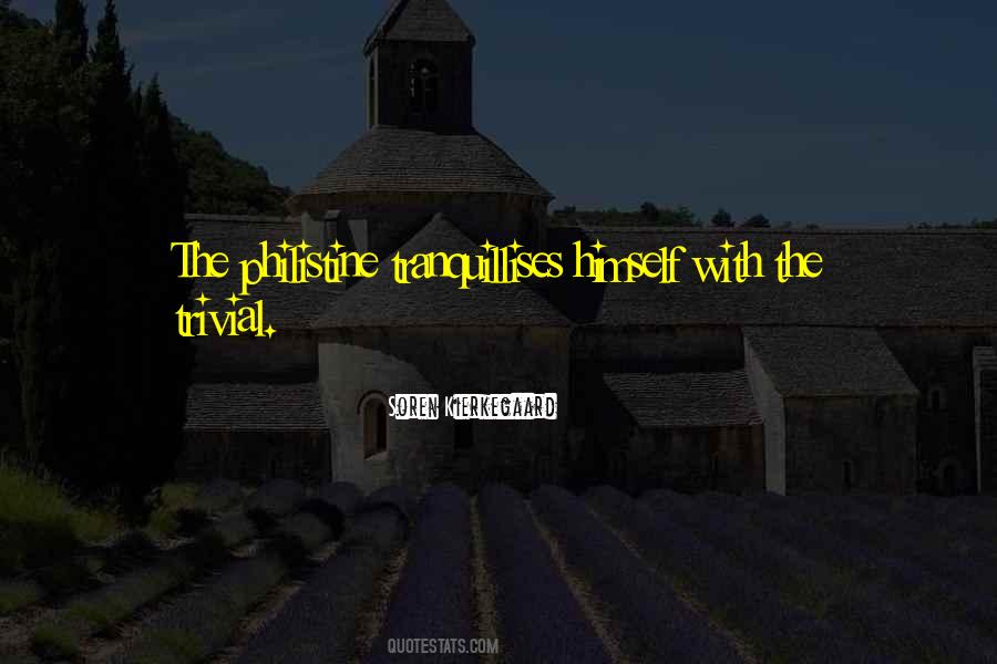 Philistine Quotes #1185319