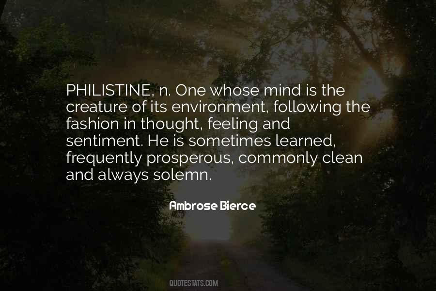 Philistine Quotes #377328