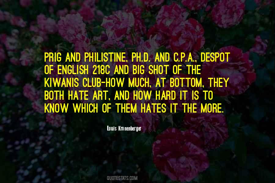 Philistine Quotes #478701