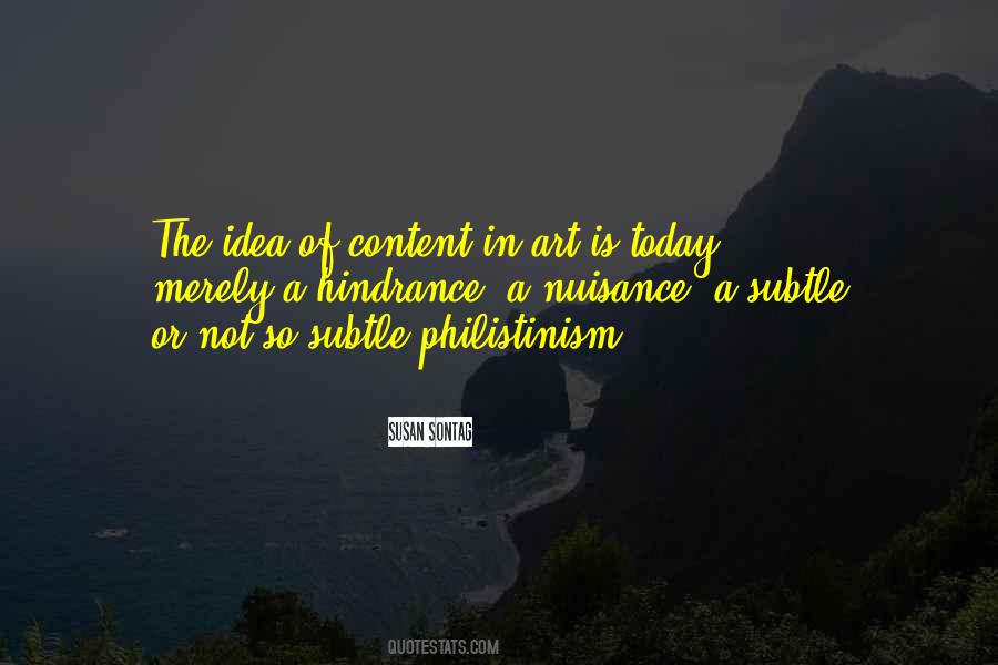 Philistinism Quotes #849774