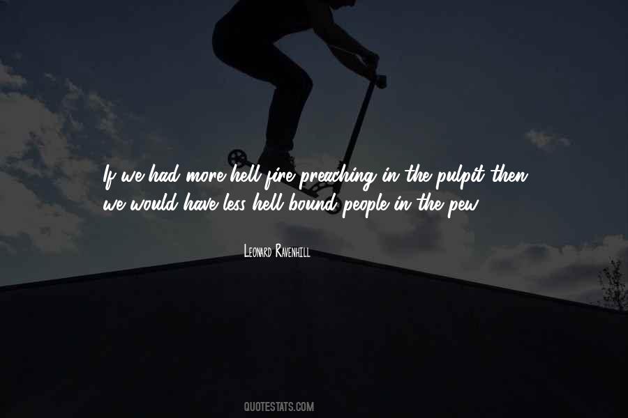 Quotes About Pulpit #374279