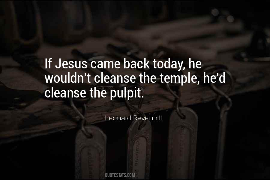 Quotes About Pulpit #478447