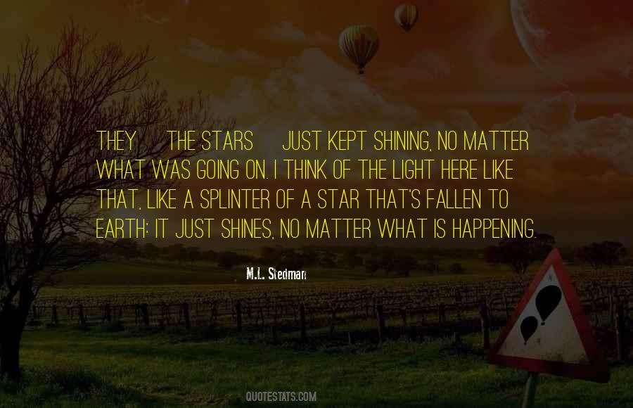 Quotes About Shining Stars #1212201