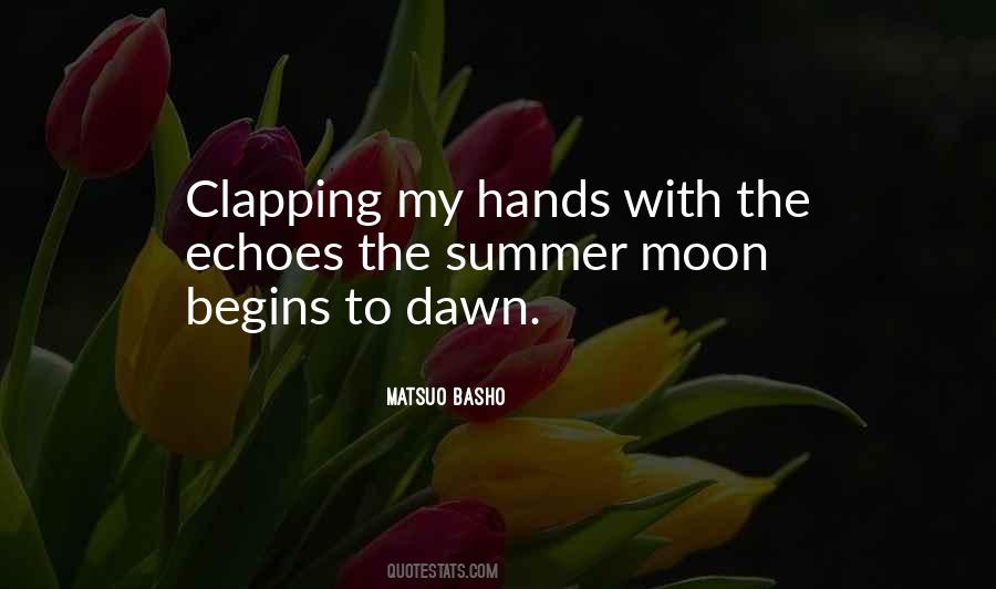 Quotes About Clapping Hands #718133