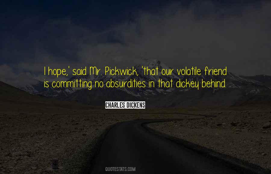 Pickwick's Quotes #108030