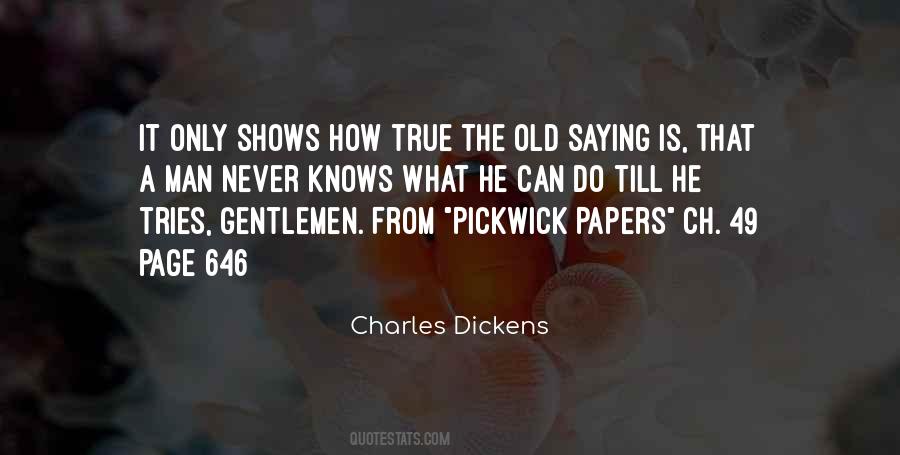 Pickwick's Quotes #542873