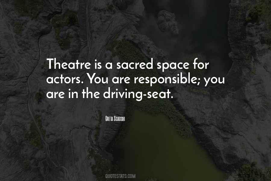 Quotes About Theatre Actors #1320890