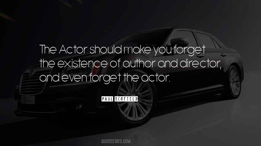 Quotes About Theatre Actors #1514118