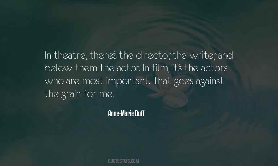 Quotes About Theatre Actors #1595322