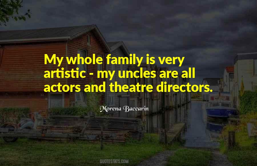 Quotes About Theatre Actors #760415