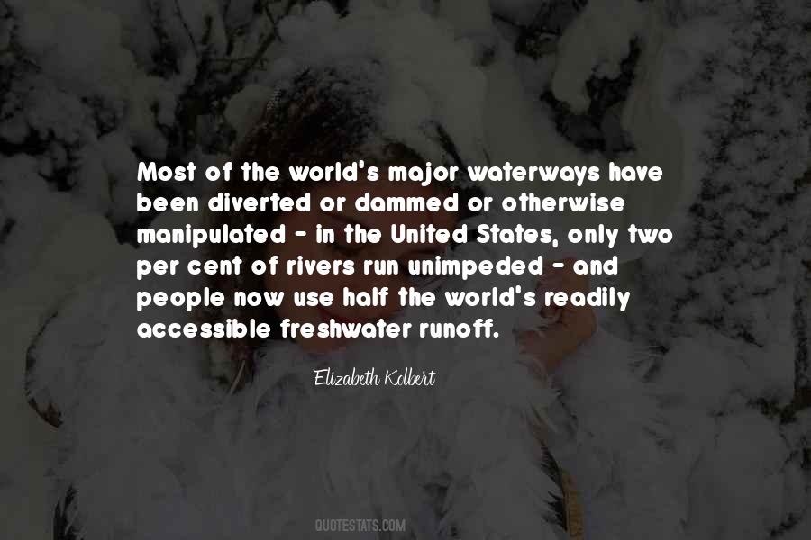 Quotes About Waterways #1499332