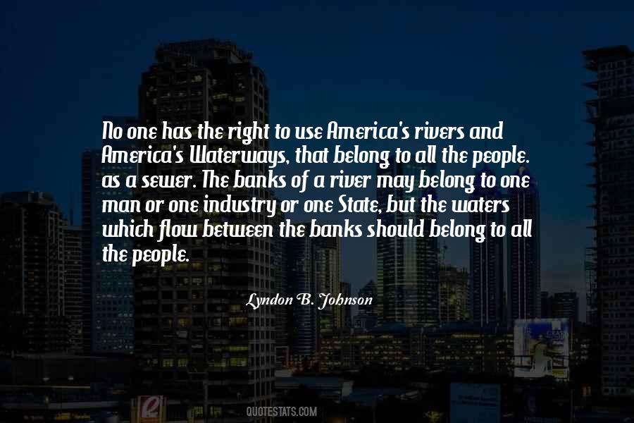 Quotes About Waterways #1784840
