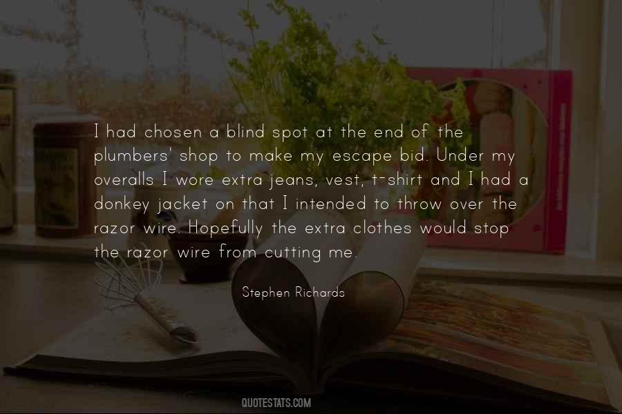 Quotes About Blind Spot #1685567