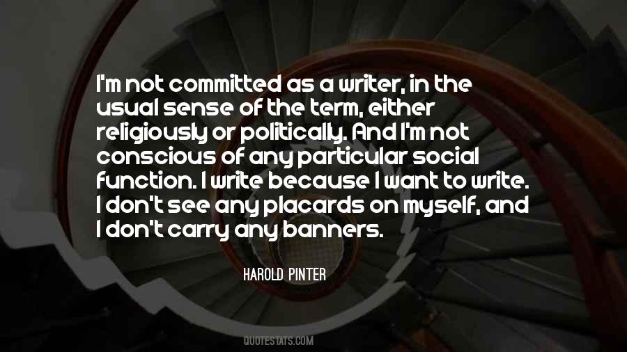 Pinter Quotes #924812