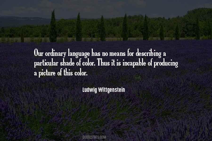 Quotes About Wittgenstein #67688