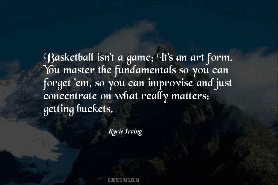 Quotes About Basketball Fundamentals #510032