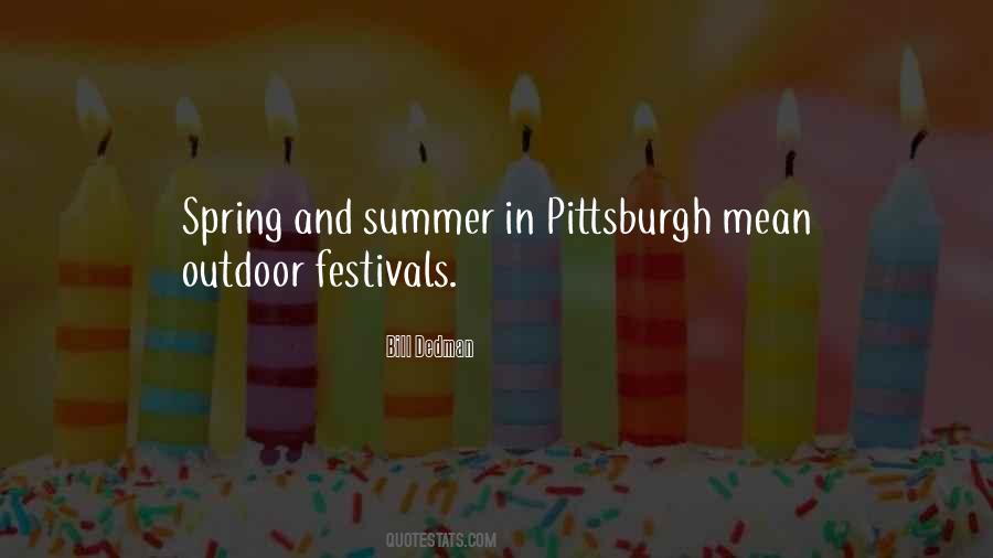Pittsburgh's Quotes #442383