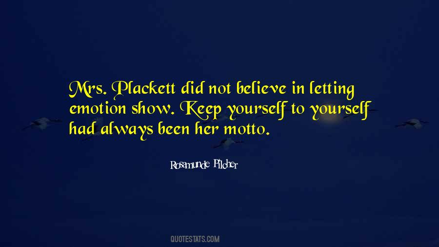 Plackett Quotes #1788281