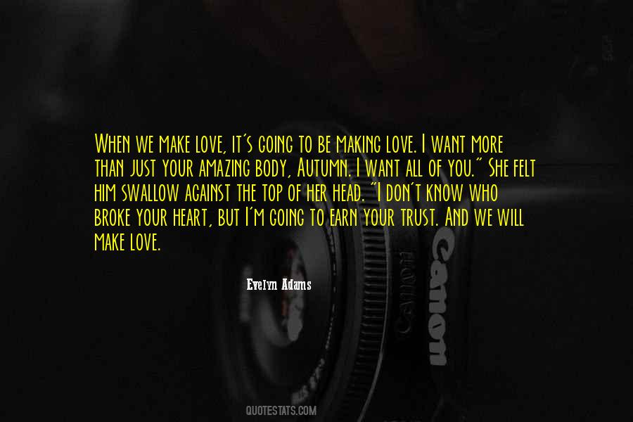 Quotes About Making Love To Him #1878465