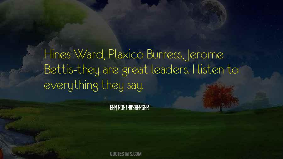 Plaxico Quotes #470946