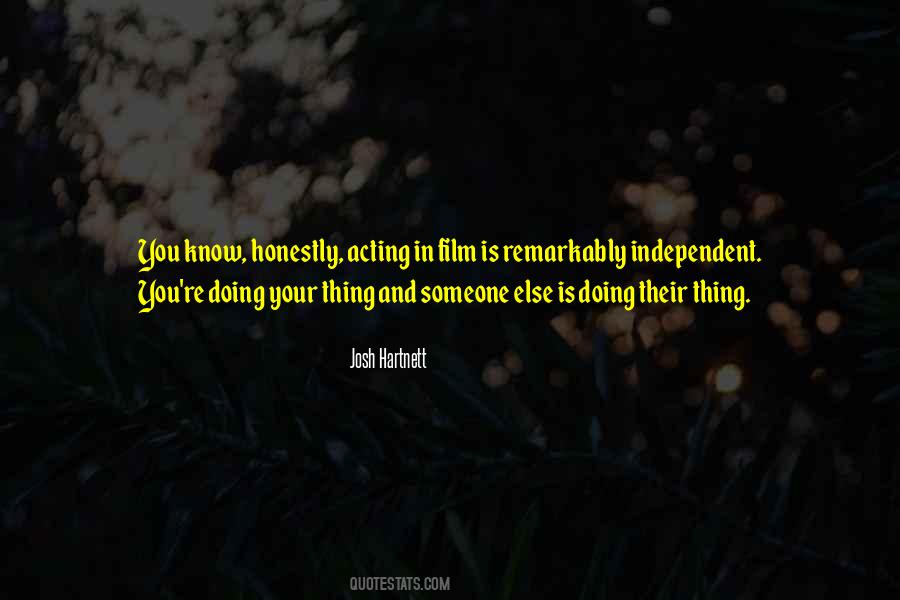 Quotes About Doing Your Thing #1741012