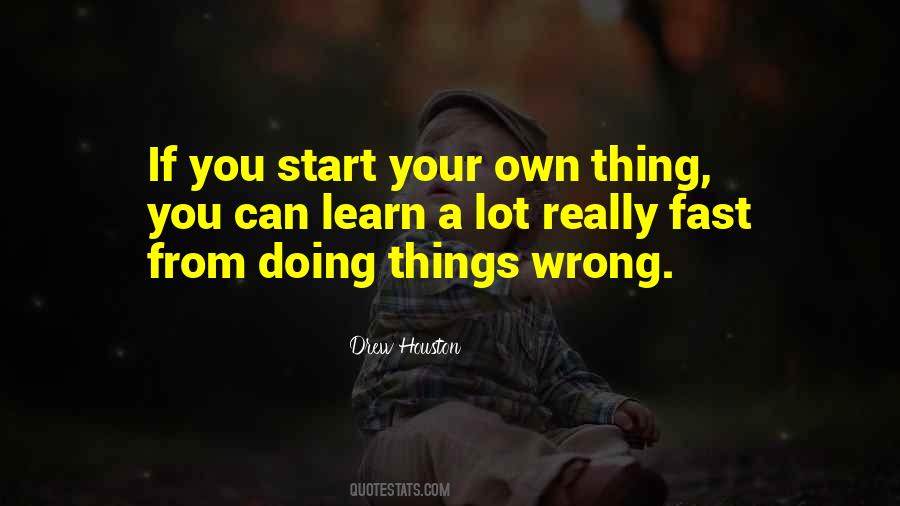 Quotes About Doing Your Thing #313416