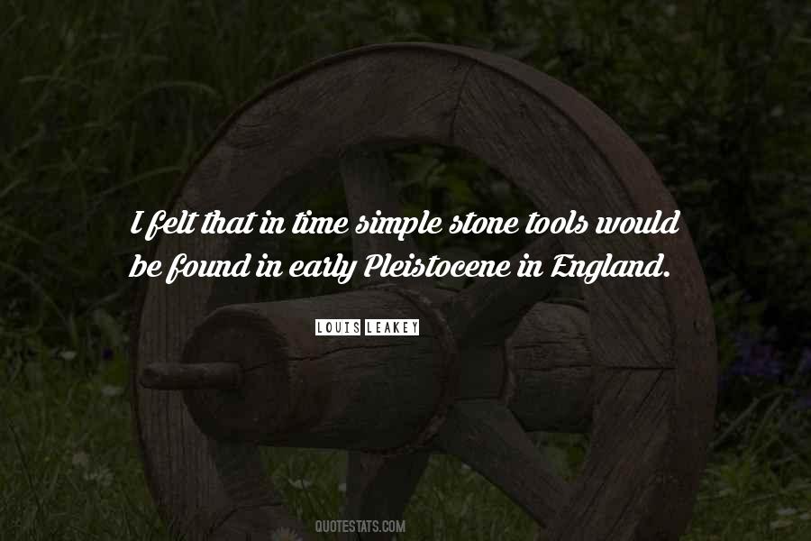 Pleistocene Quotes #616613