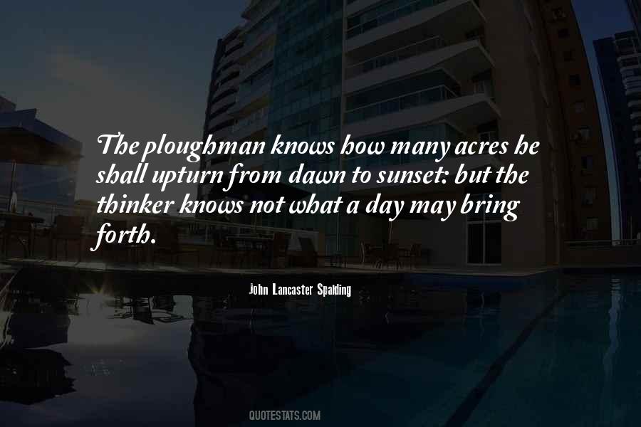 Ploughman Quotes #606128