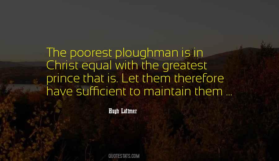 Ploughman Quotes #767415