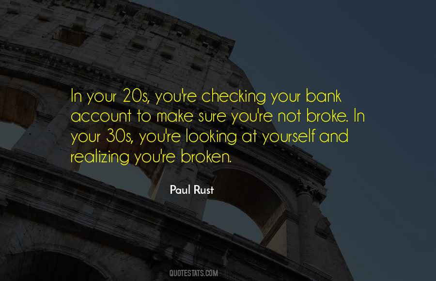 Quotes About Checking Yourself #1690182