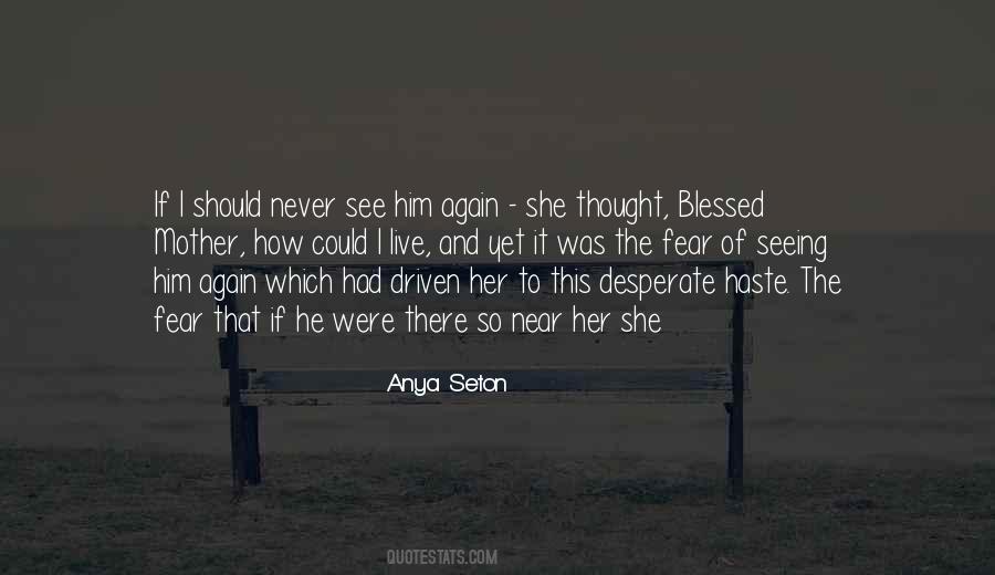 Quotes About Never Seeing Someone Again #1627858