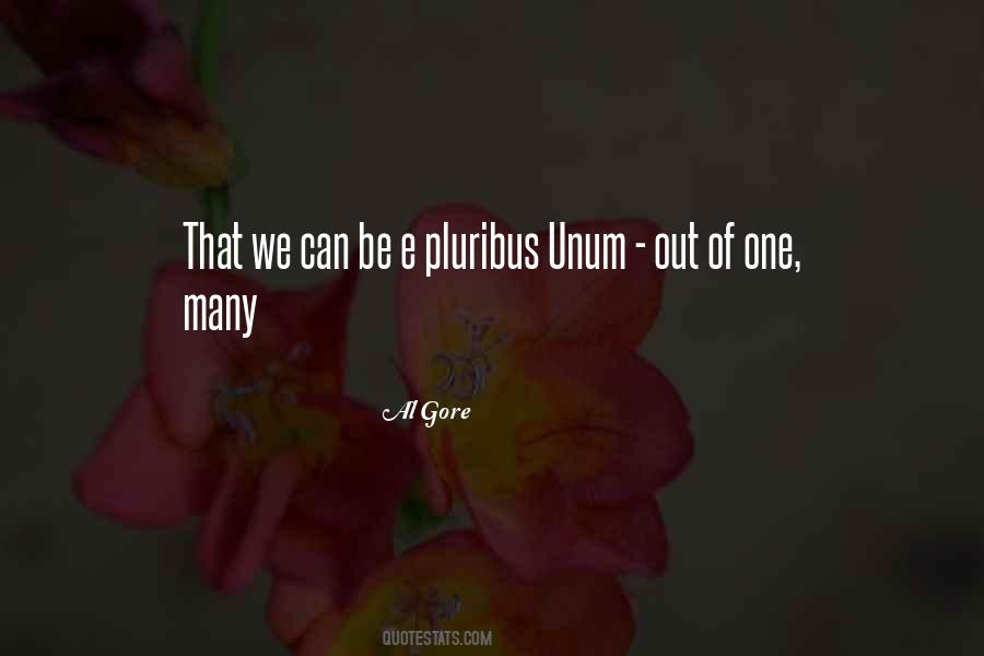 Pluribus Quotes #1516537