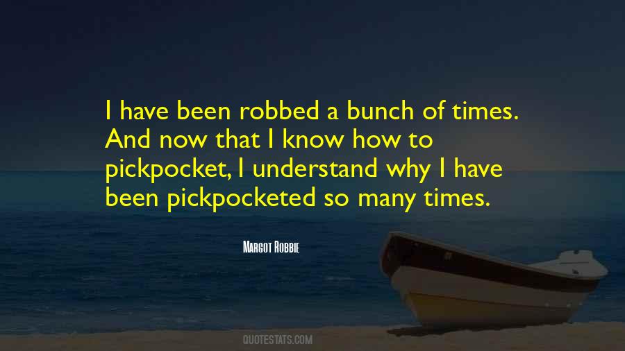 Quotes About Robbed #1029482