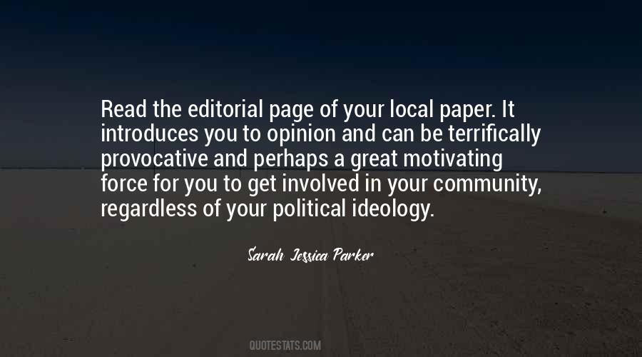 Quotes About Political Ideology #1731911