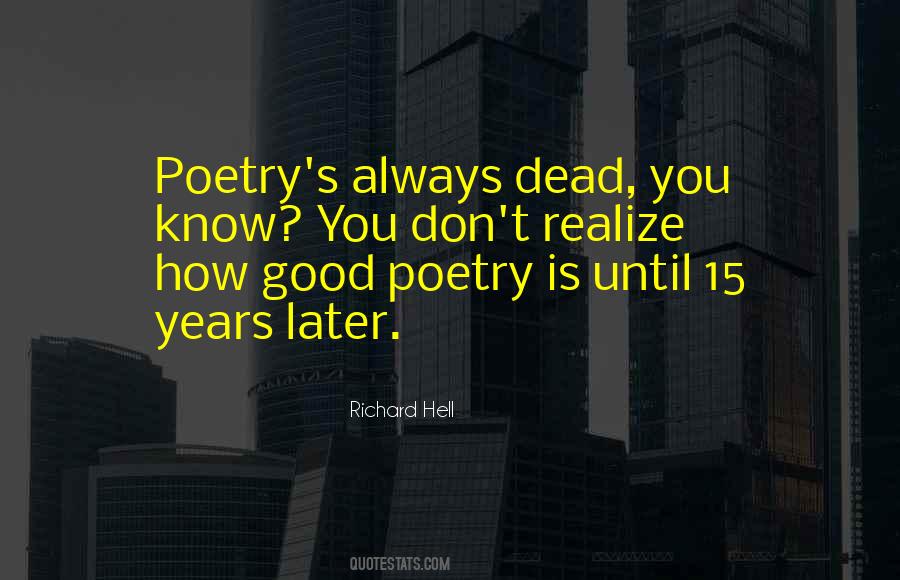 Poetry's Quotes #1340320