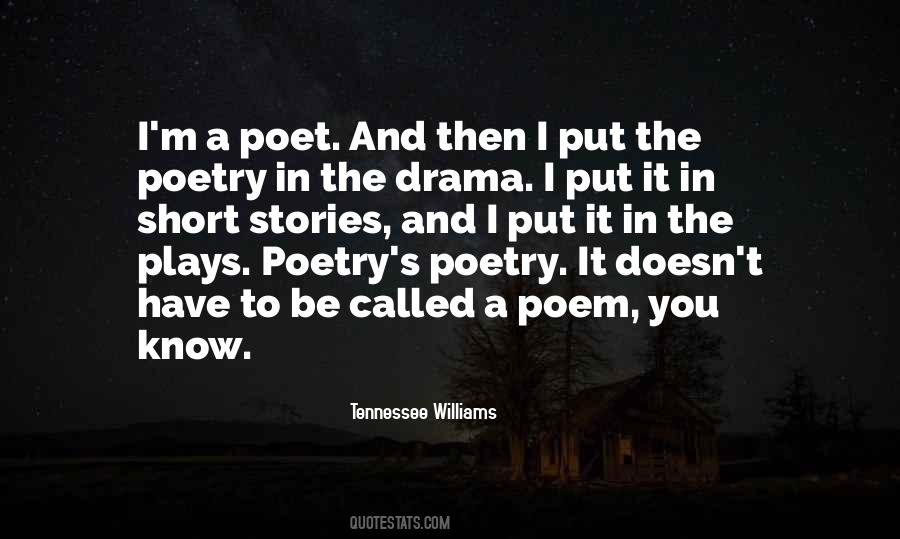 Poetry's Quotes #1497009