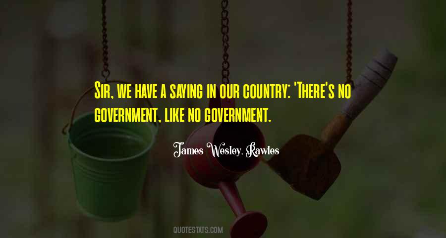 Quotes About No Government #1064316