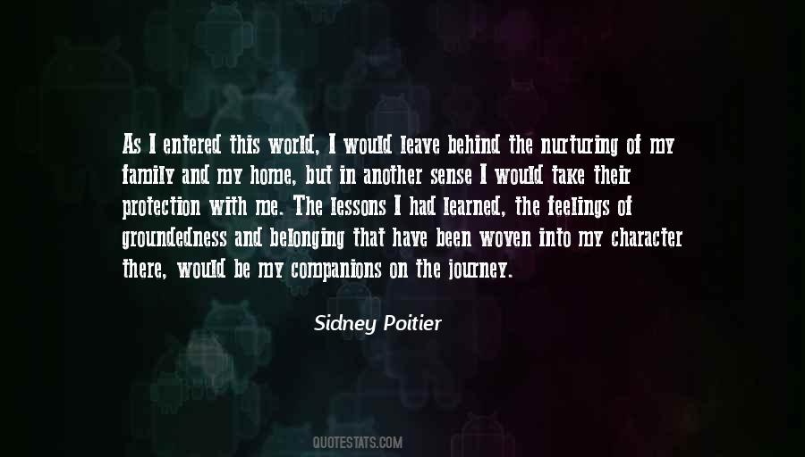 Poitier's Quotes #1012128 Poitier's Quotes #1012128