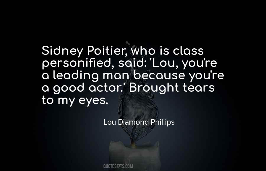 Poitier's Quotes #114618 Poitier's Quotes #114618