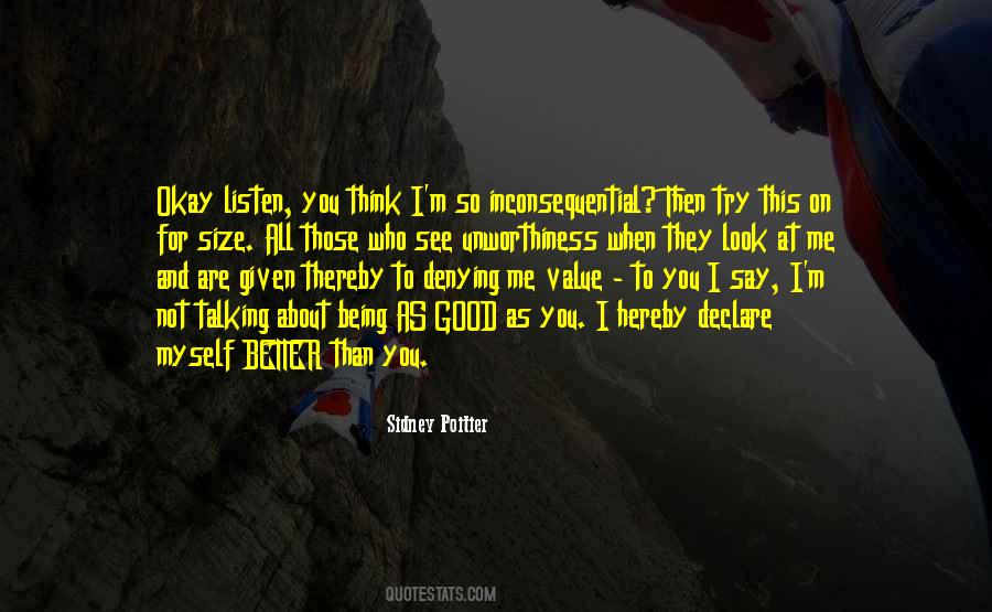 Poitier's Quotes #830427 Poitier's Quotes #830427