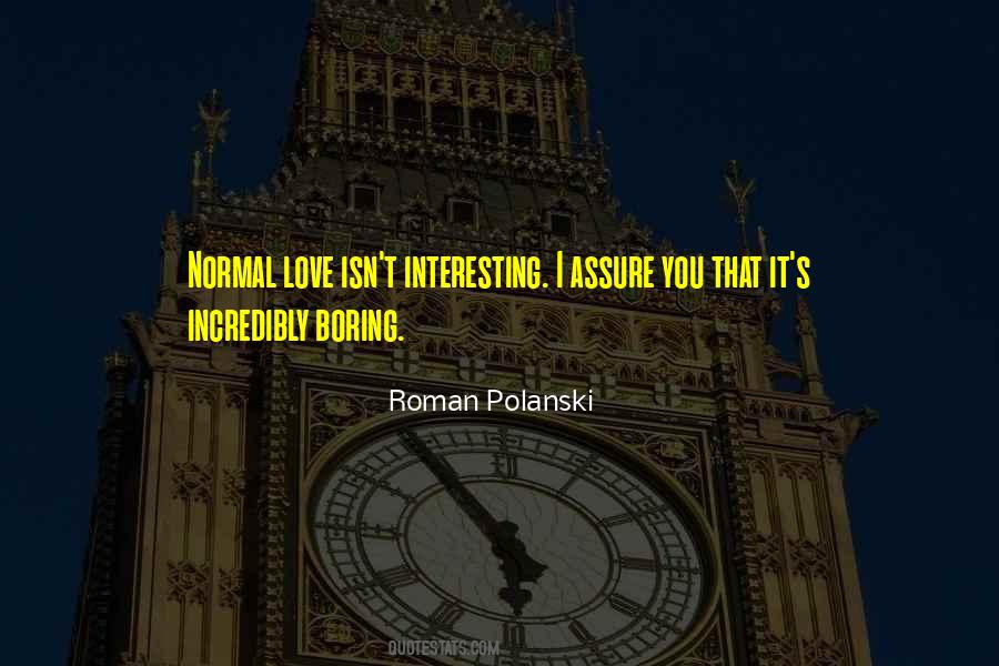 Polanski's Quotes #1867211