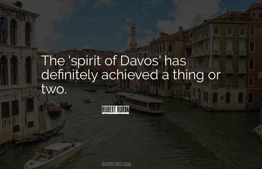 Quotes About Davos #424920